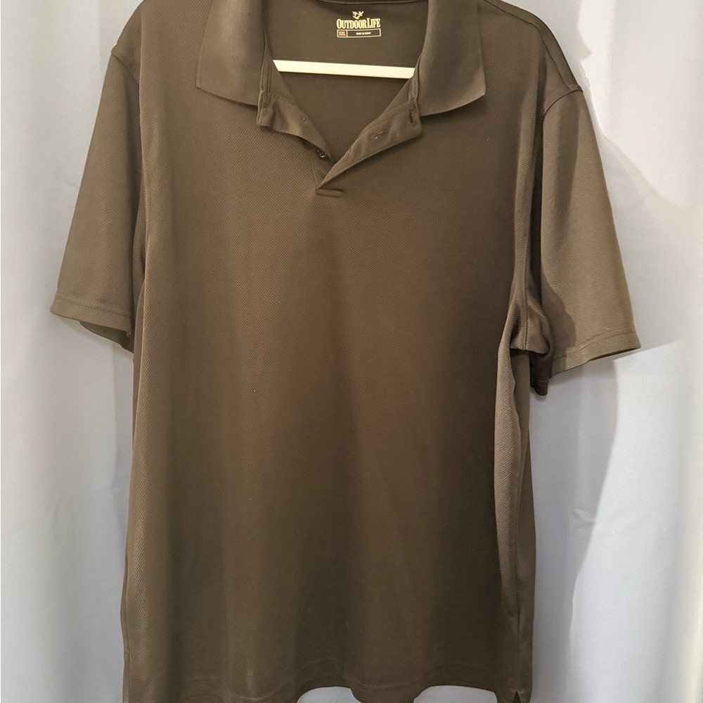 Outdoor Life Men's Polo Shirt - Black